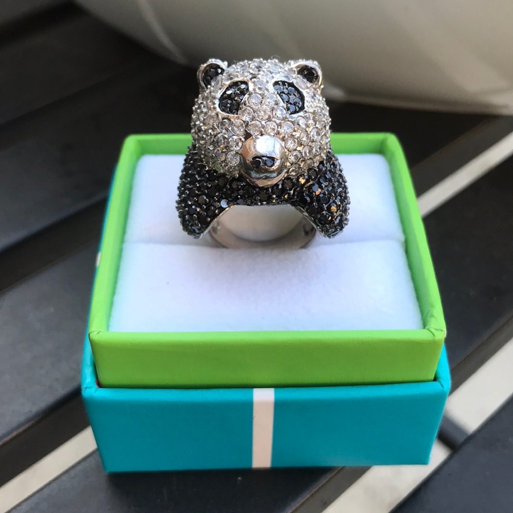 CZ Panda Ring
